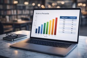 GMAT Score vs Percentile: